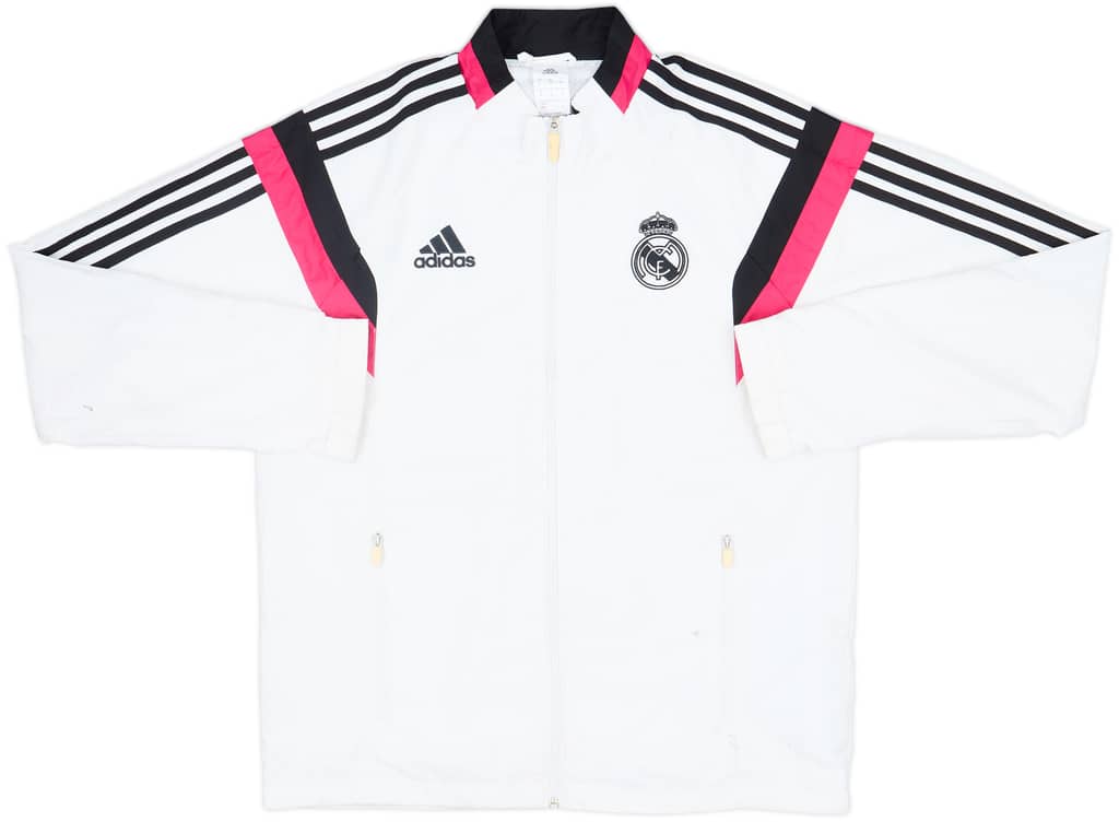 2014-15 Real Madrid adidas Track Jacket - 6/10 - (M)