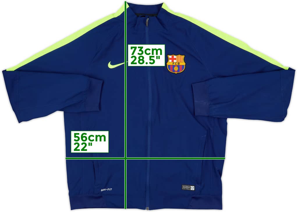 2014-15 Barcelona Nike Track Jacket - 8/10 - (L)