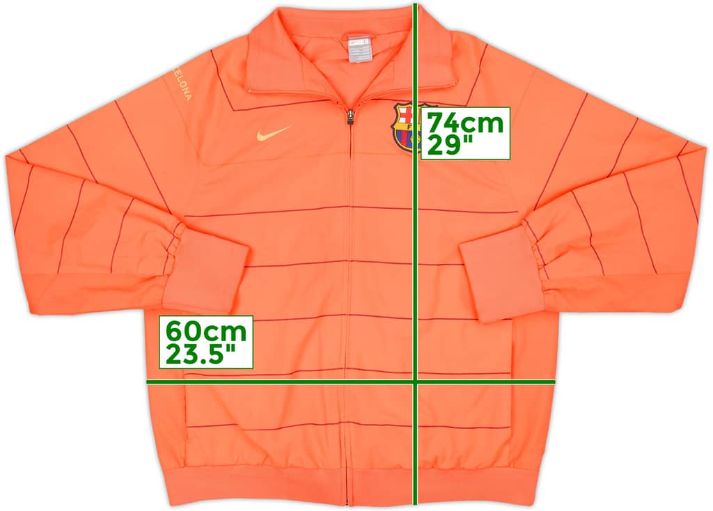 2008-09 Barcelona Nike Track Jacket - 8/10 - (L)