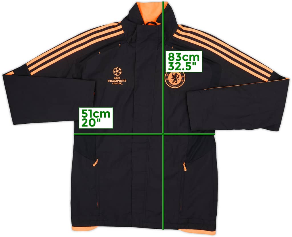 2011-12 Chelsea CL adidas Track Jacket - 9/10 - (M)