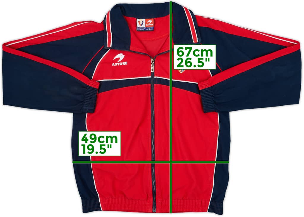 2000-01 Osasuna Astore Track Jacket - 4/10 - (S)