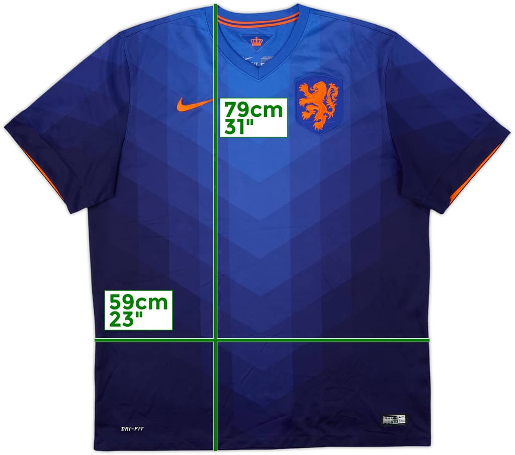 2014-15 Netherlands Away Shirt - 10/10 - (XL)