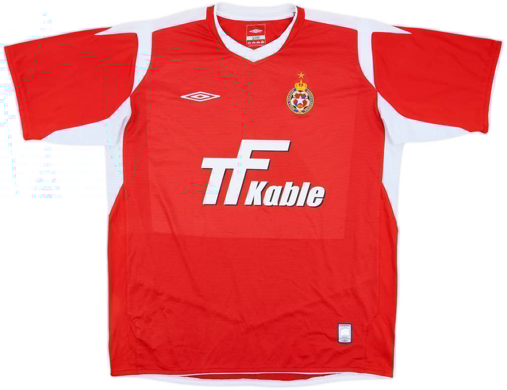 2006-07 Wisla Krakow Home Shirt - 8/10 - (L)