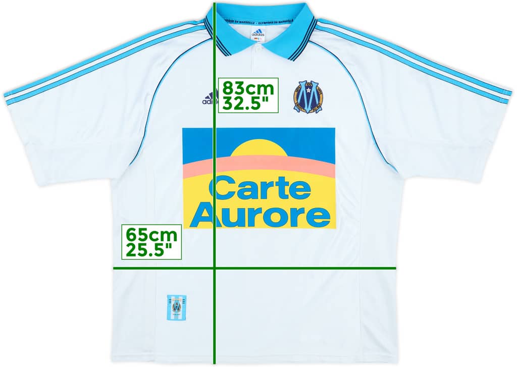 1998-99 Olympique Marseille Cup Home Shirt - 9/10 - (XXL)