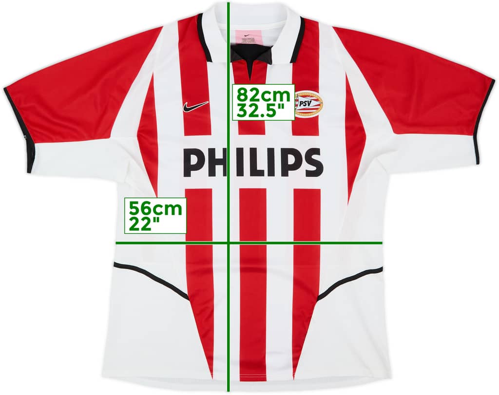 2002-03 PSV Home Shirt - 10/10 - (XL)