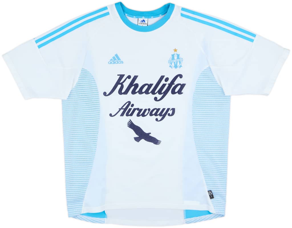 2002-03 Olympique Marseille Home Shirt - 6/10 - (L)