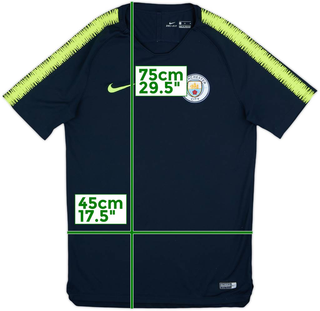2018-19 Manchester City Nike Training Shirt - 8/10 - (M)