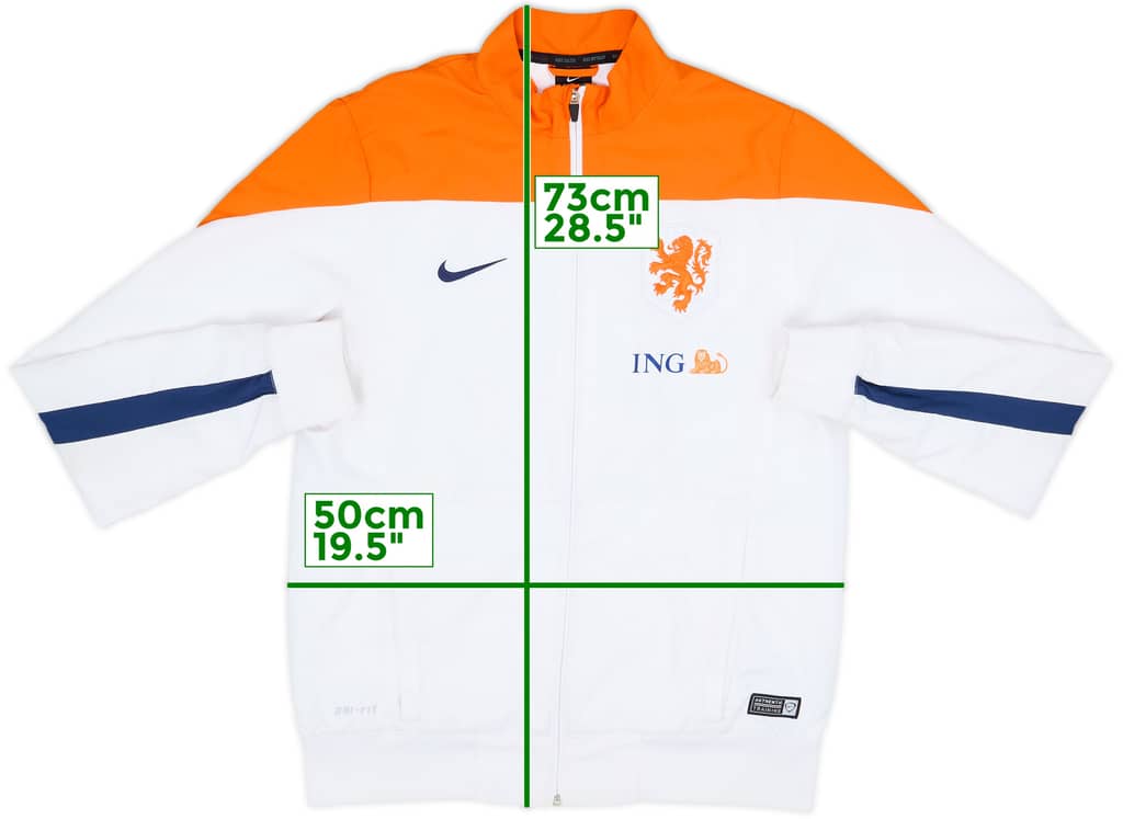2014-15 Netherlands Nike Track Jacket - 6/10 - (S)