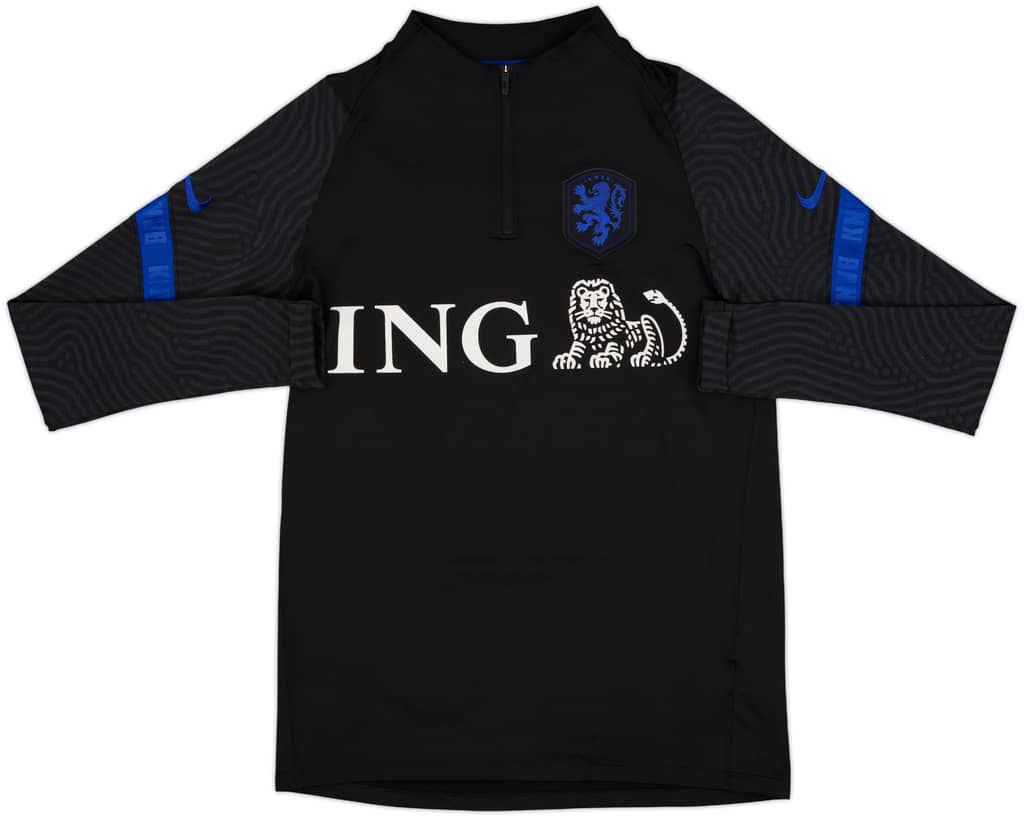 2020-21 Netherlands Nike 1/4 Zip Drill Top - 7/10 - (M)