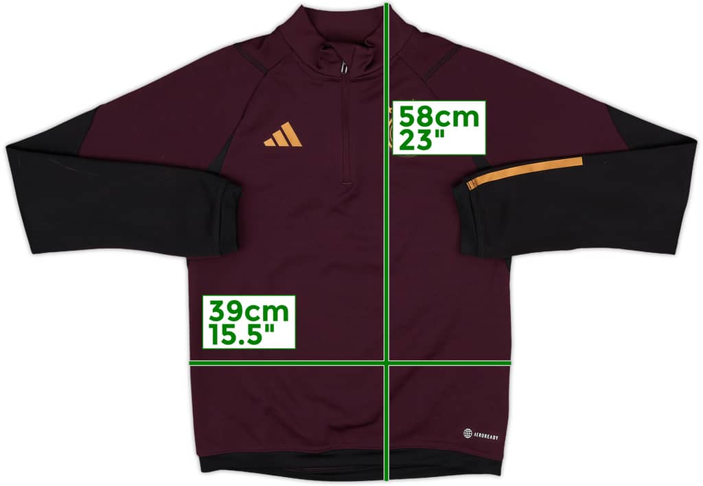 2022-23 Germany adidas 1/4 Zip Drill Top - 10/10 - (L.Boys)