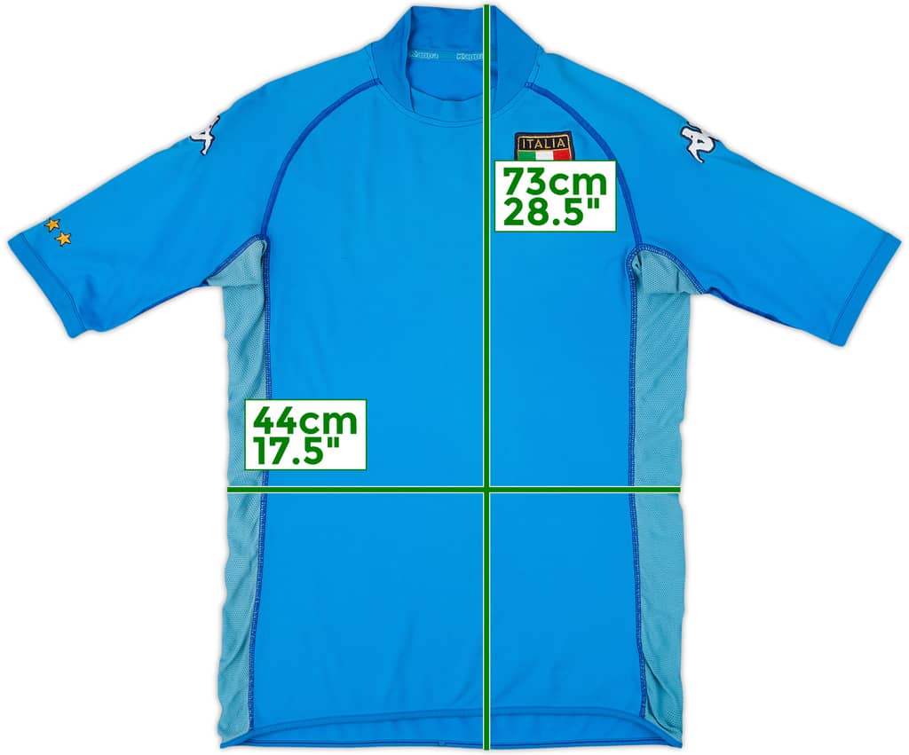 2002 Italy Home Shirt - 5/10 - (M)