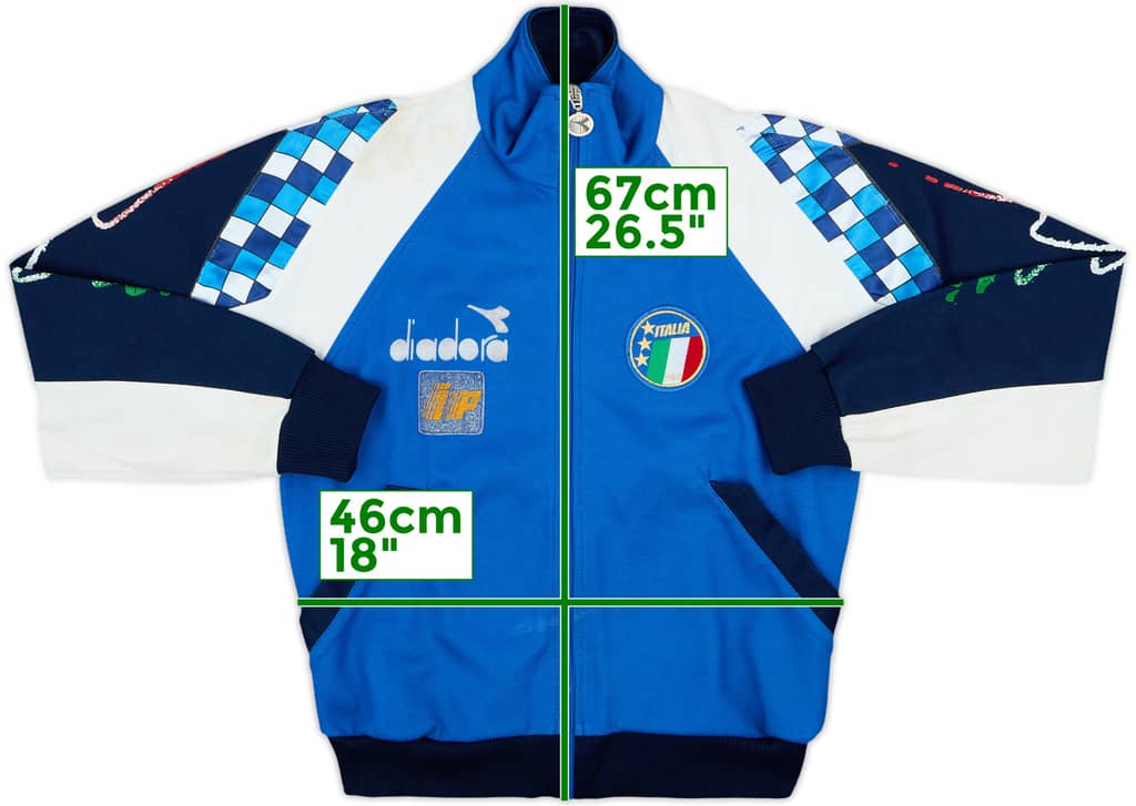 1990 Italy Diadora Track Jacket - 5/10 - (S)