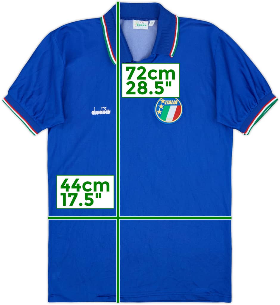 1986-91 Italy Home Shirt - 9/10 - (S)