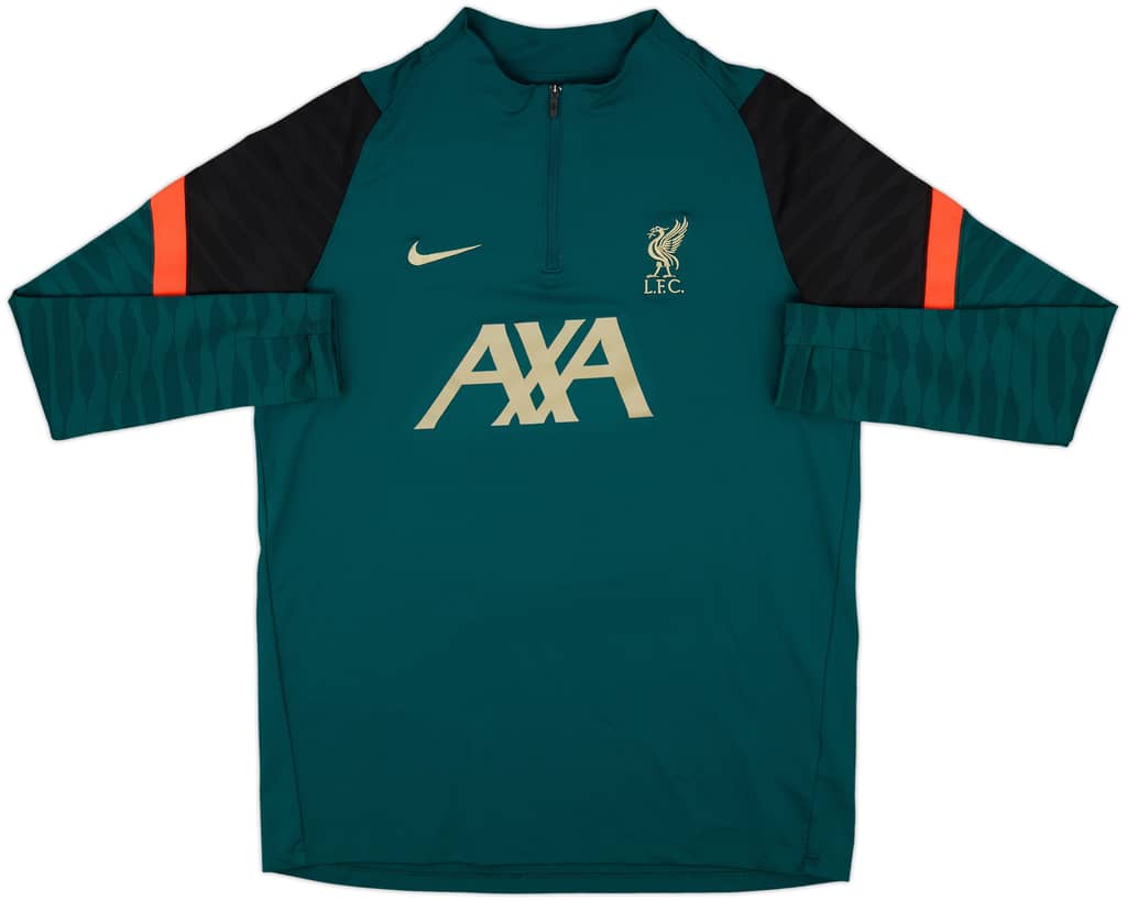2022-23 Liverpool Nike 1/4 Zip Training Top - 8/10 - (L)