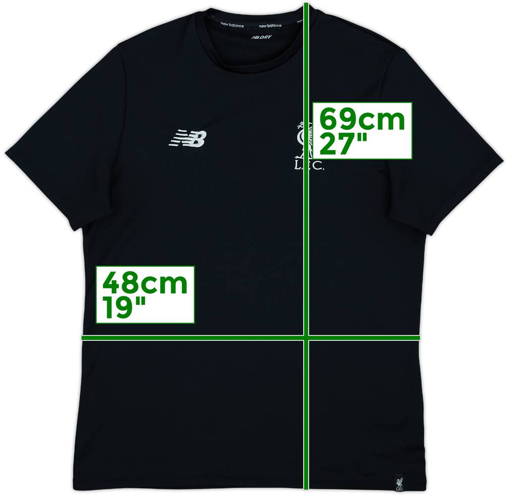 2018-19 Liverpool New Balance Training Shirt - 9/10 - (M)
