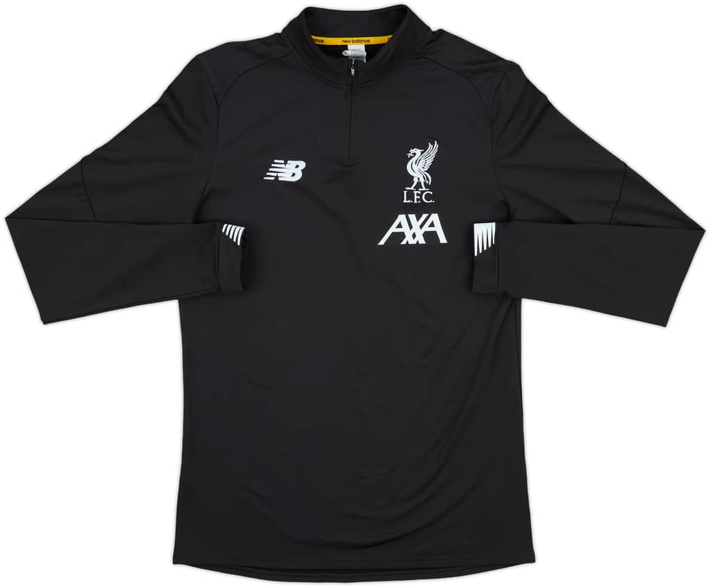 2019-20 Liverpool New Balance 1/4 Zip Drill Top - 8/10 - (M)