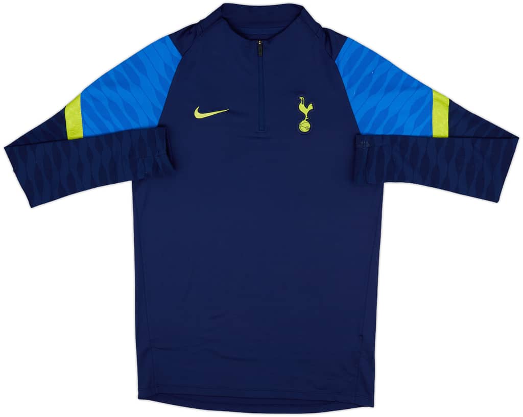 2021-22 Tottenham Nike 1/4 Zip Training Top - 8/10 - (S)