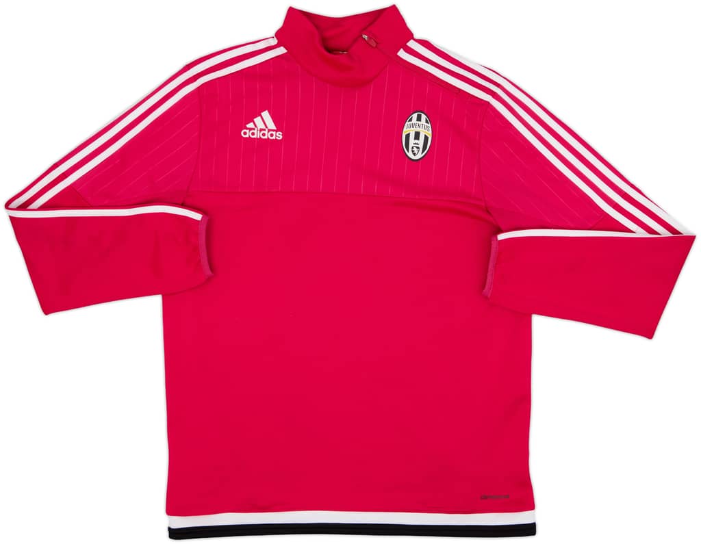 2015-16 Juventus adidas 1/4 Zip Drill Top - 7/10 - (M)