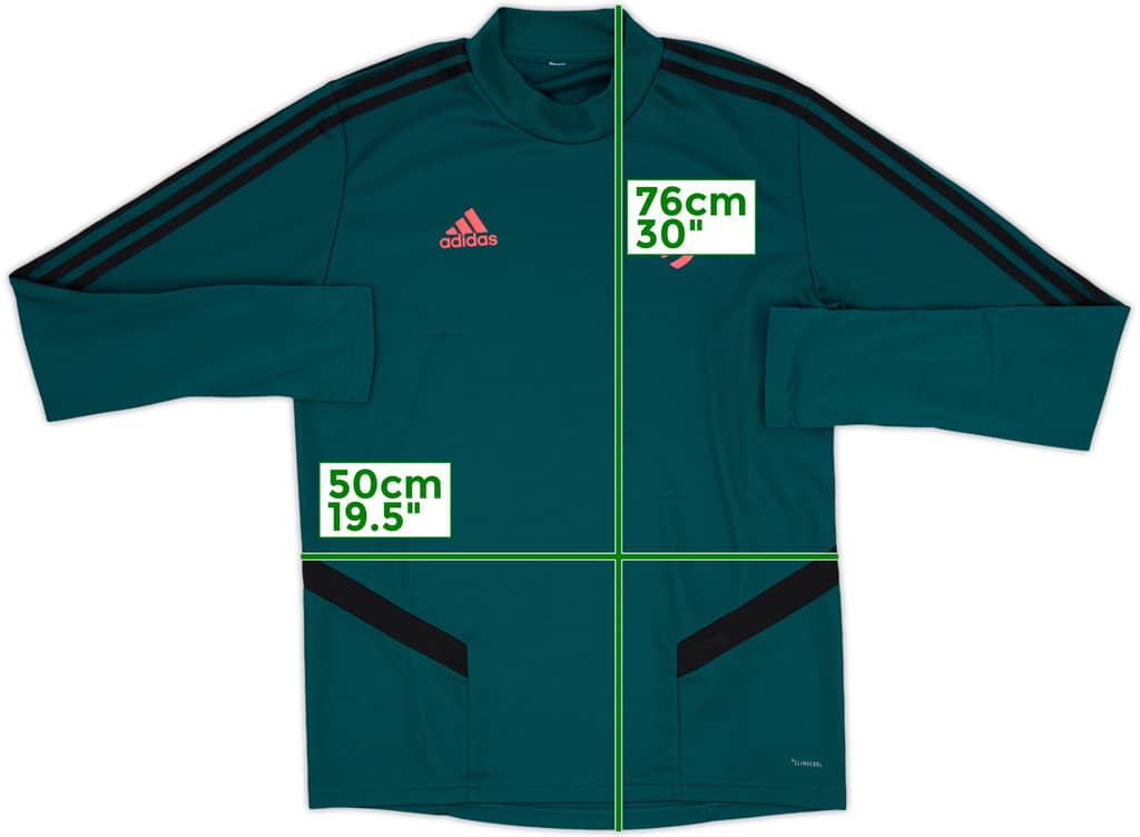 2019-20 Juventus adidas Sweat Top - 8/10 - (M)