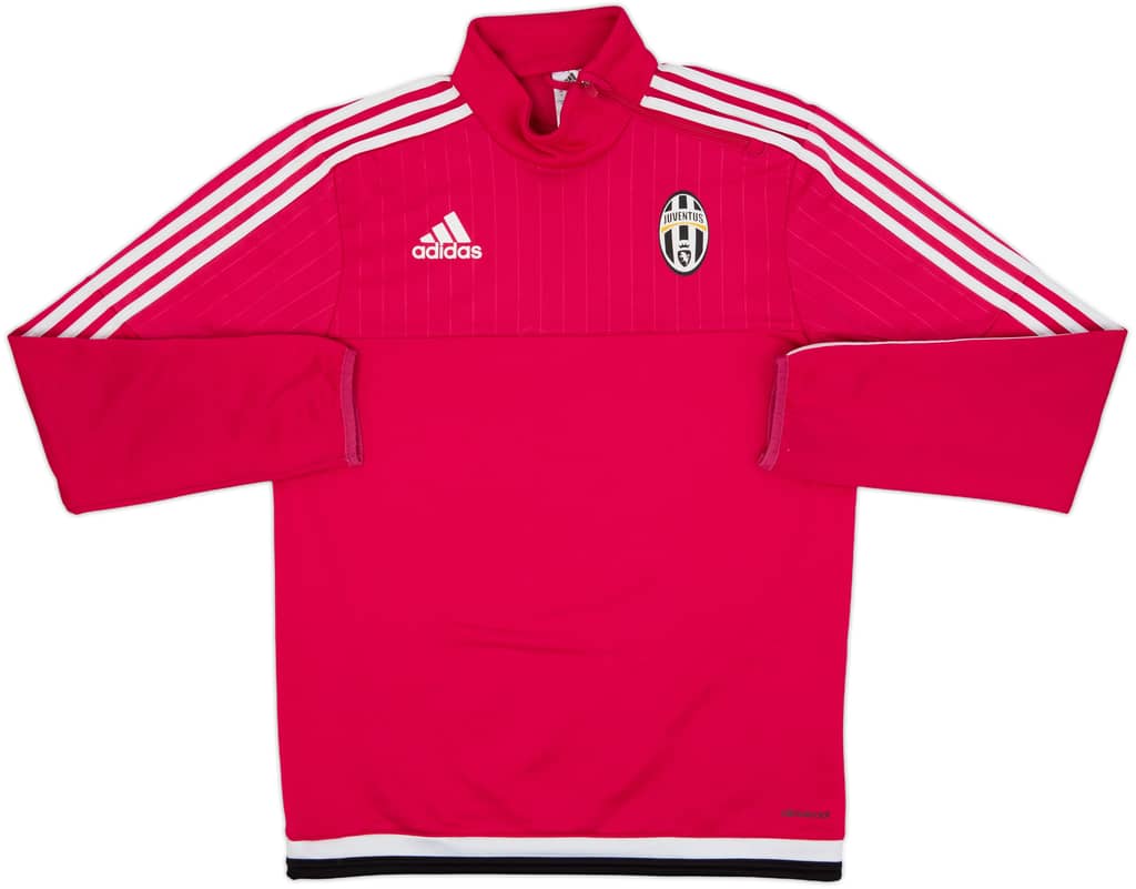 2015-16 Juventus adidas 1/4 Zip Drill Top - 7/10 - (S)