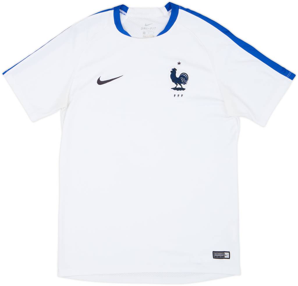 2017-18 France Nike Training Shirt - 9/10 - (M)