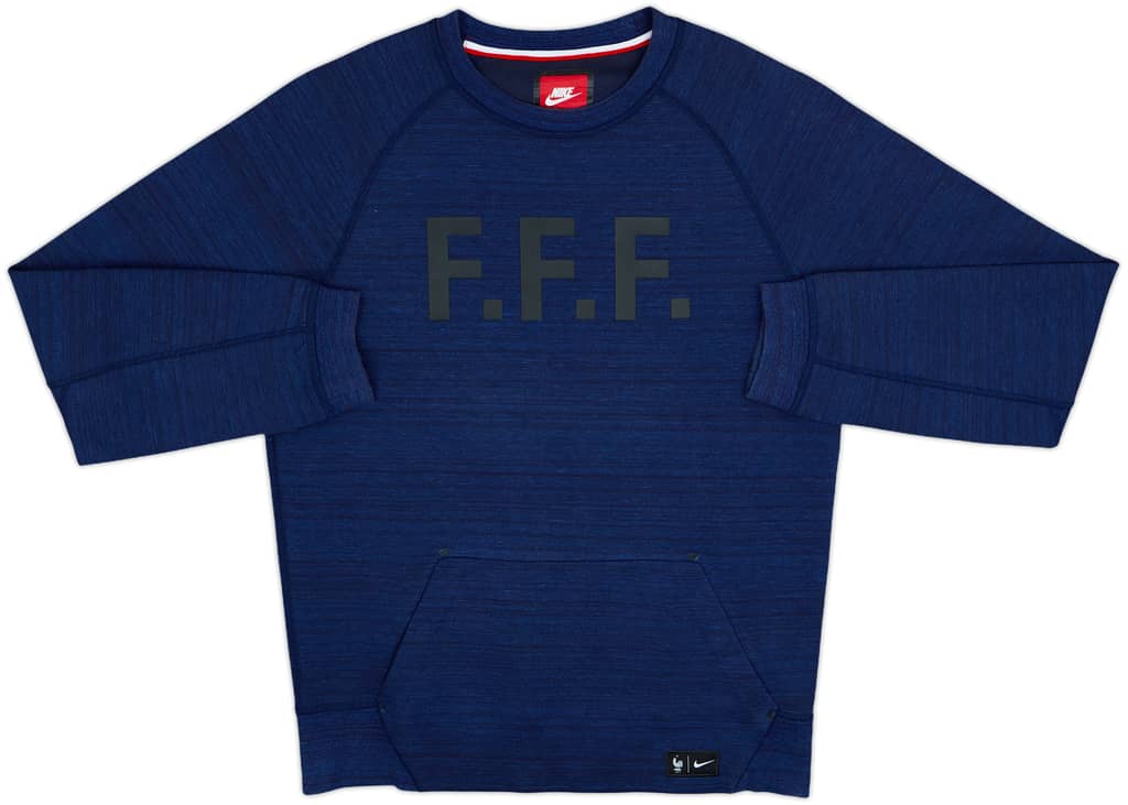 2016-17 France Nike Sweat Top - 9/10 - (S)