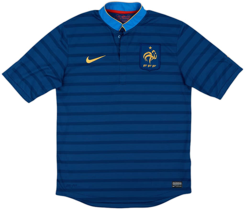 2012-13 France Home Shirt - 9/10 - (M)
