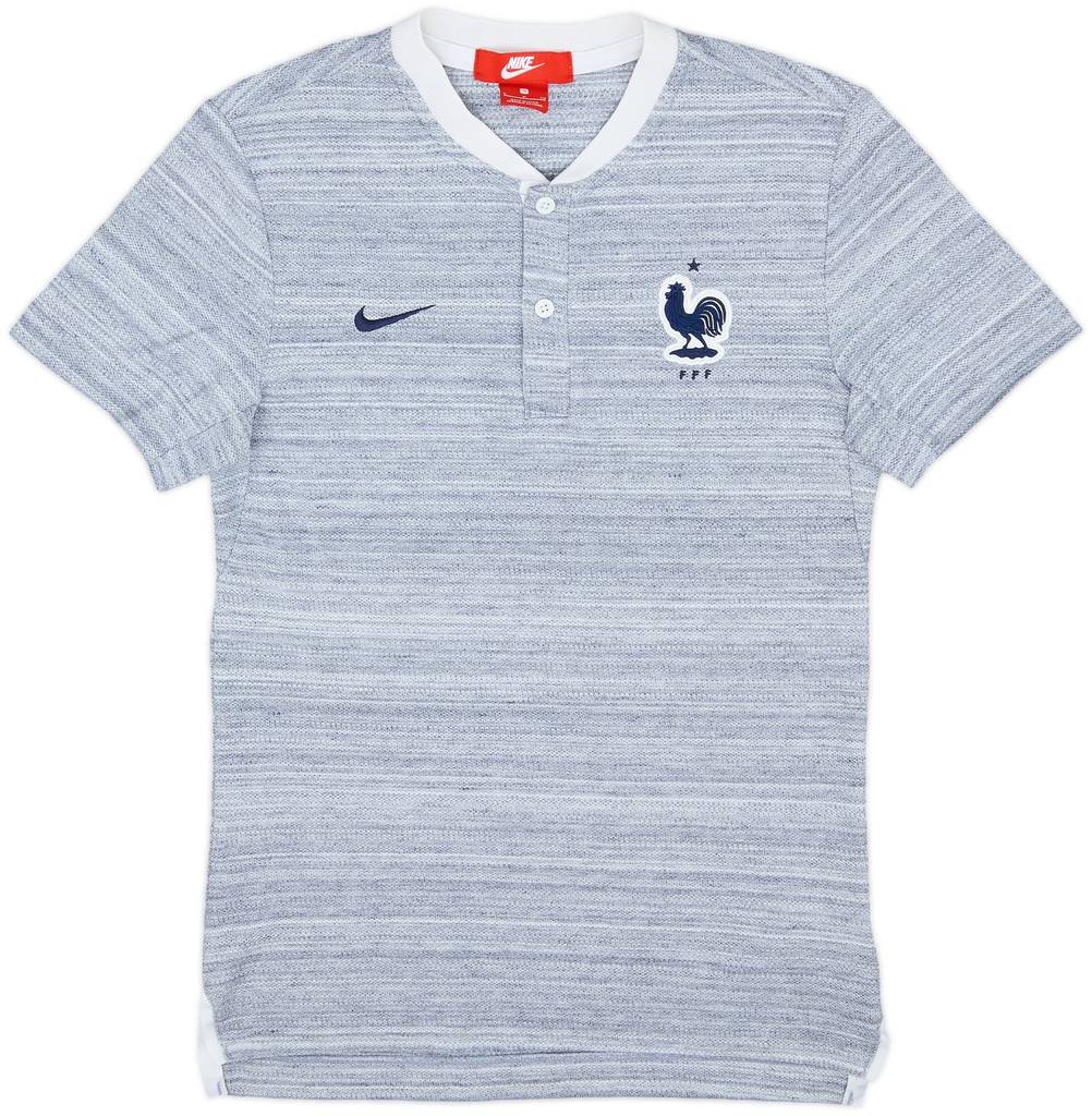 2018-19 France Nike Polo Shirt - 8/10 - (S)