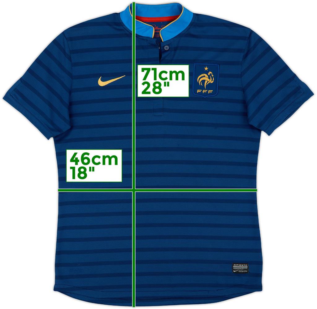 2012-13 France Home Shirt - 6/10 - (Women's M)