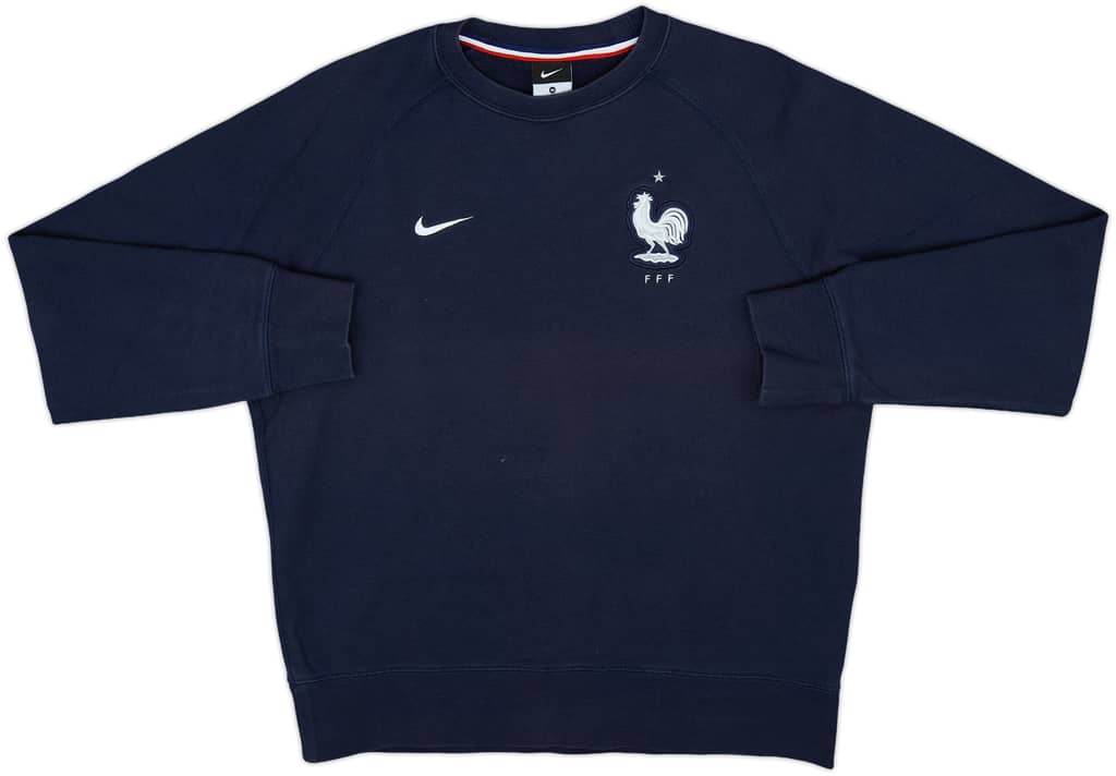 2016-17 France Nike Sweat Top - 8/10 - (M)