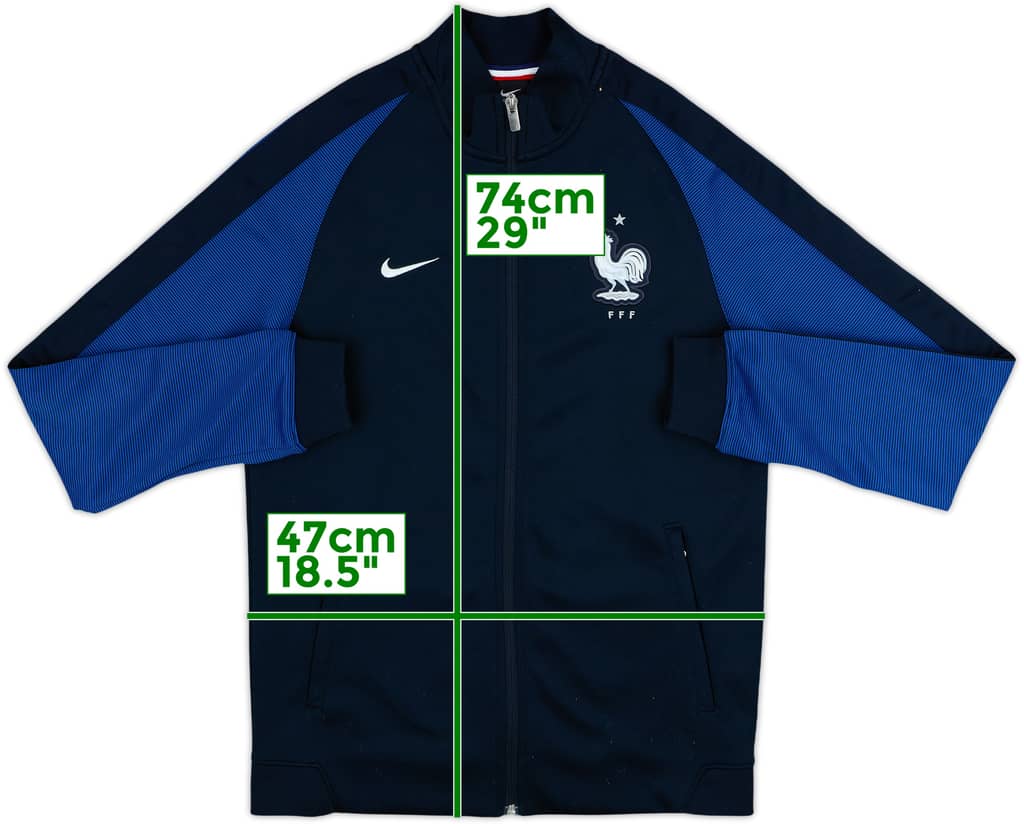 2016-17 France Nike Track Jacket - 7/10 - (M)