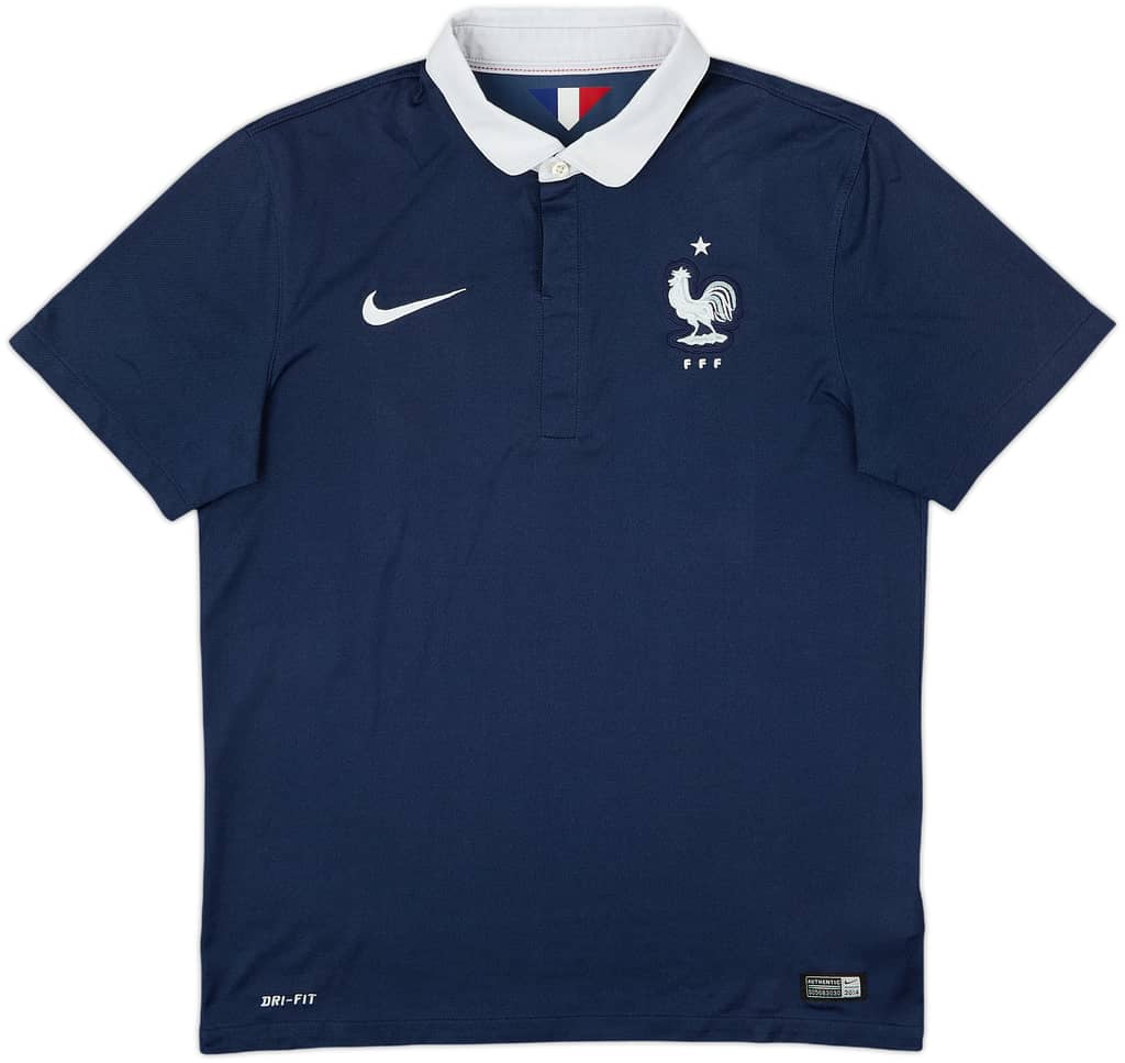 2014-15 France Home Shirt - 7/10 - (M)