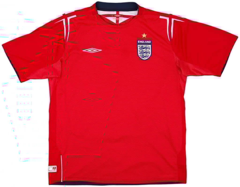 2004-06 England Away Shirt - 5/10 - (L)