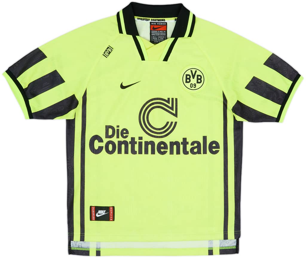 1996-97 Borussia Dortmund Home Shirt - 6/10 - (S)