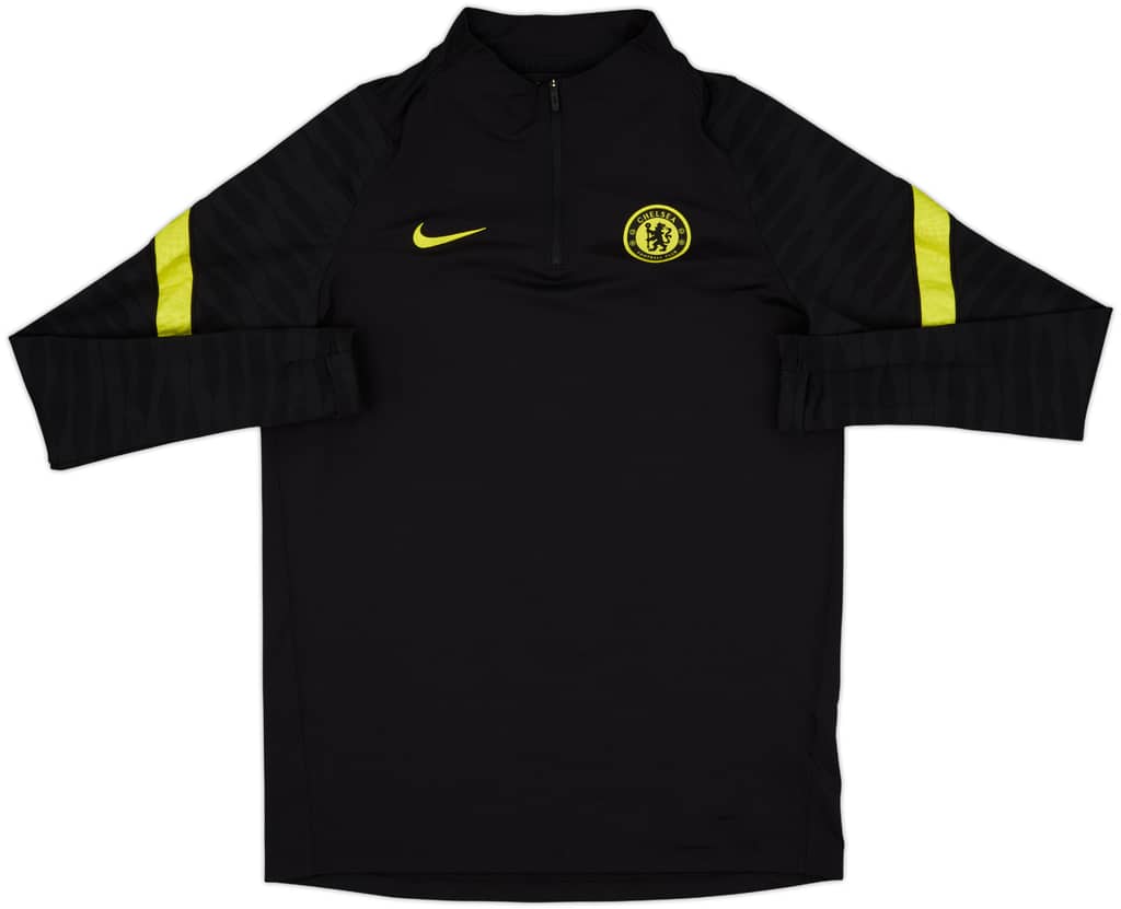 2021-22 Chelsea Nike 1/4 Zip Drill Top - 9/10 - (M)