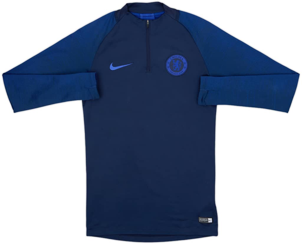 2019-20 Chelsea Nike 1/4 Zip Drill Top - 9/10 - (XS)