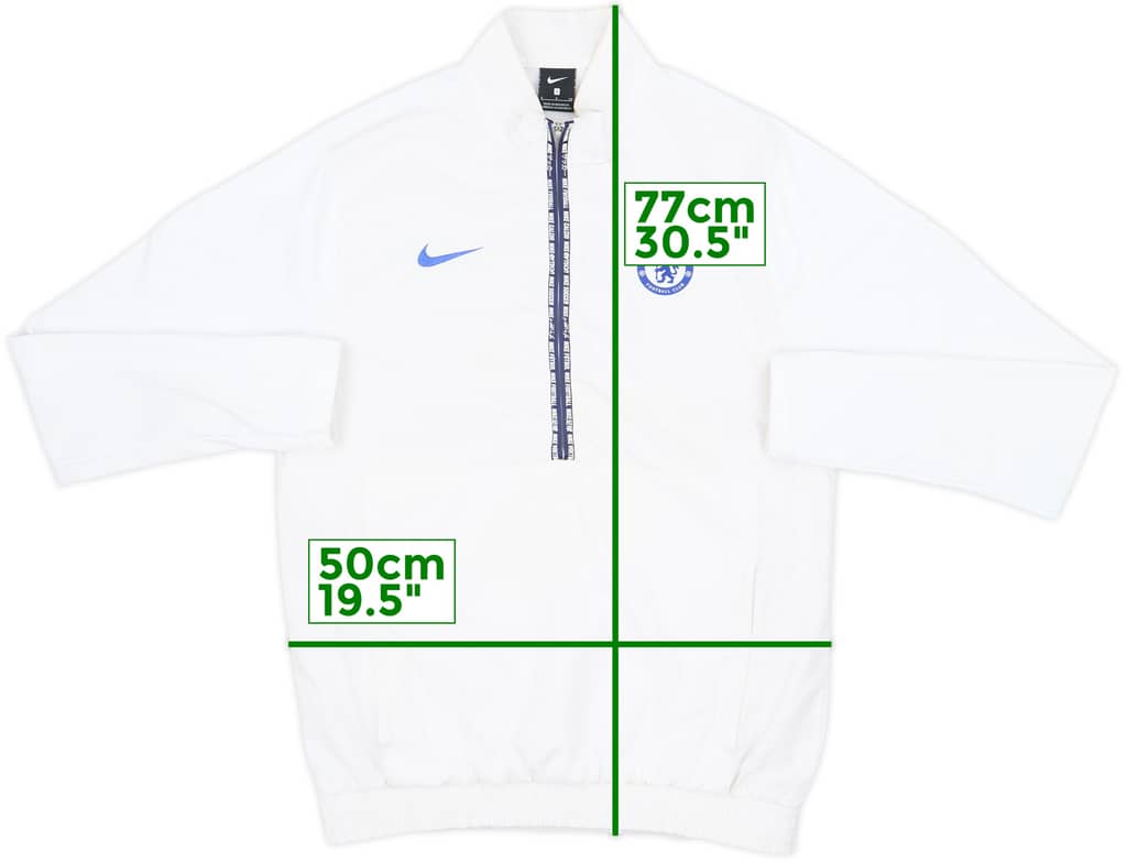 2020-21 Chelsea Nike 1/2 Zip Drill Top - 7/10 - (S)