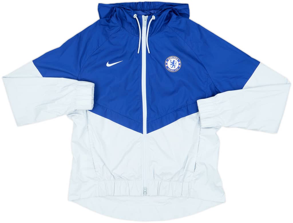 2017-18 Chelsea adidas Hooded Rain Jacket - 9/10 - (M)