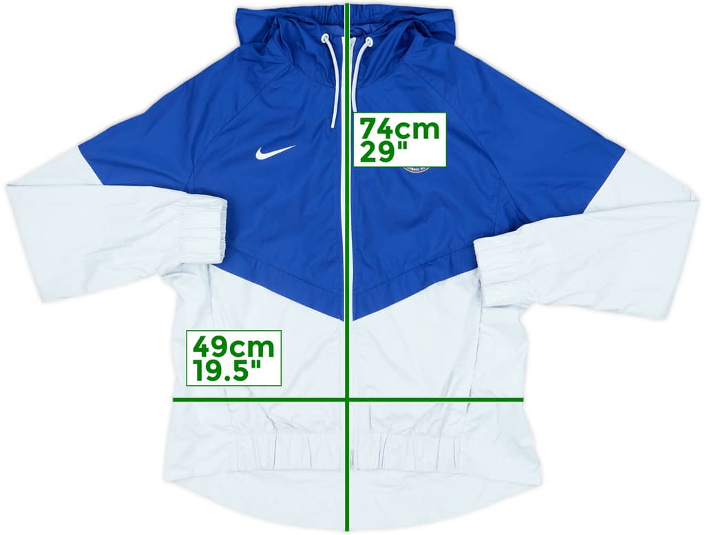 2017-18 Chelsea adidas Hooded Rain Jacket - 9/10 - (M)