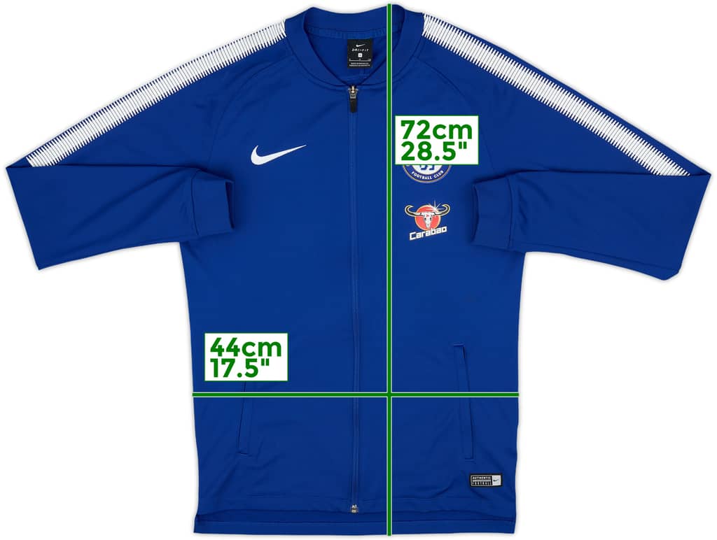 2017-18 Chelsea Nike Track Jacket - 8/10 - (S)