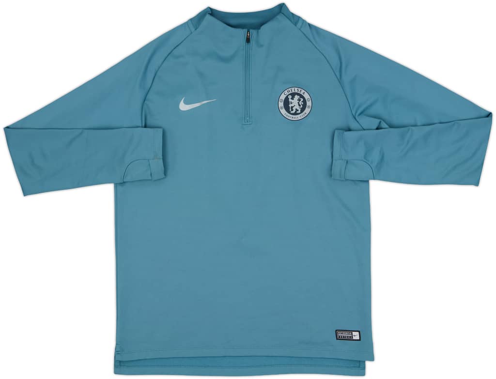 2018-19 Chelsea Nike 1/4 Zip Training Top - 10/10 - (M)