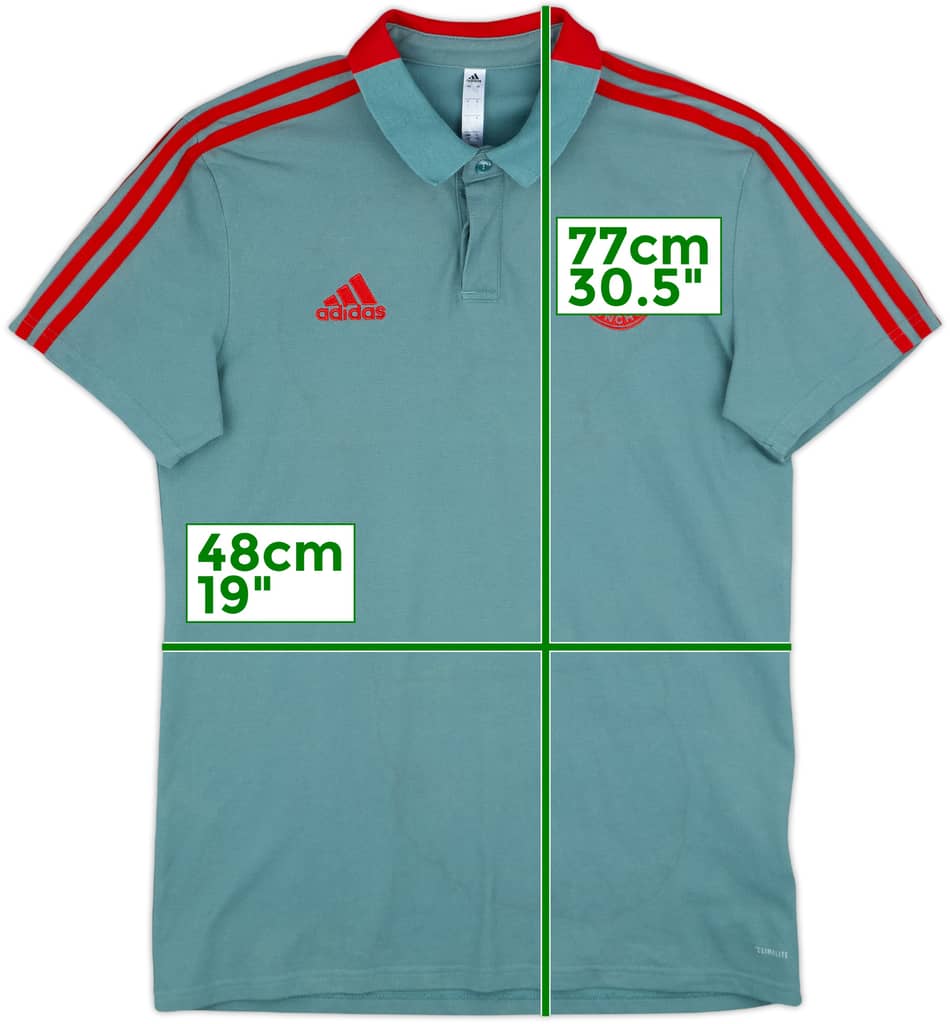 2018-19 Bayern Munich adidas Polo Shirt - 8/10 - (L)