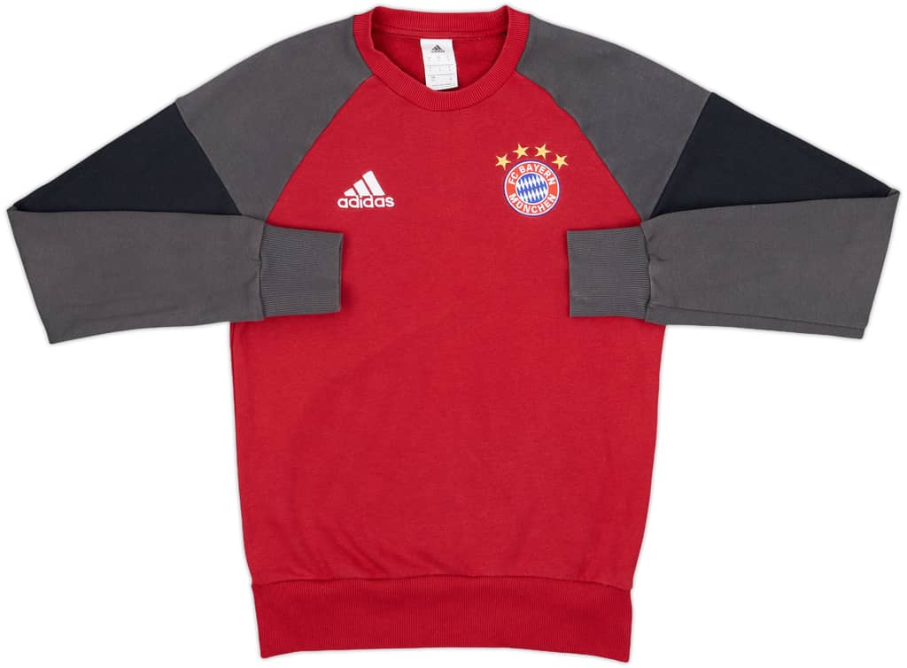2016-17 Bayern Munich adidas Sweat Top - 9/10 - (S)