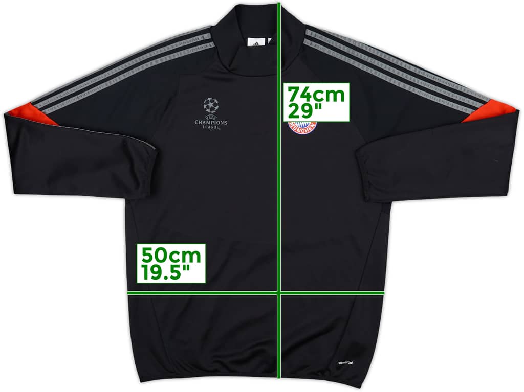 2014-15 Bayern Munich CL adidas Drill Top - 9/10 - (M)