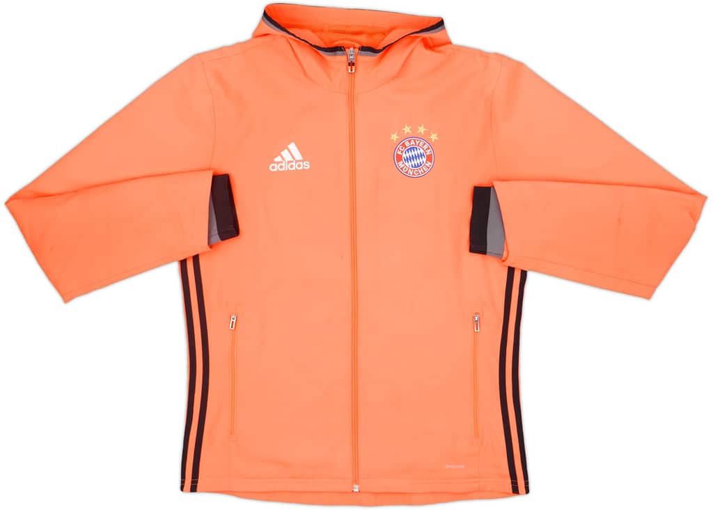 2016-17 Bayern Munich adidas Hooded Rain Jacket - 9/10 - (S)