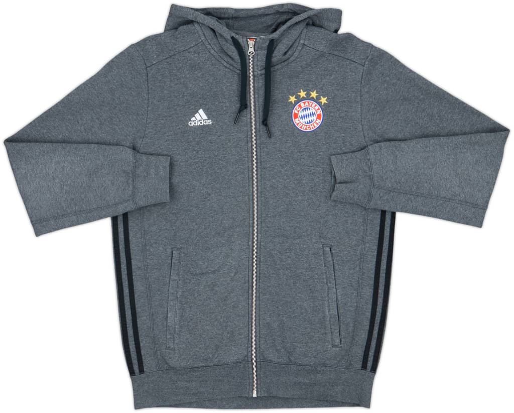 2016-17 Bayern Munich adidas Hooded Track Jacket - 10/10 - (M)