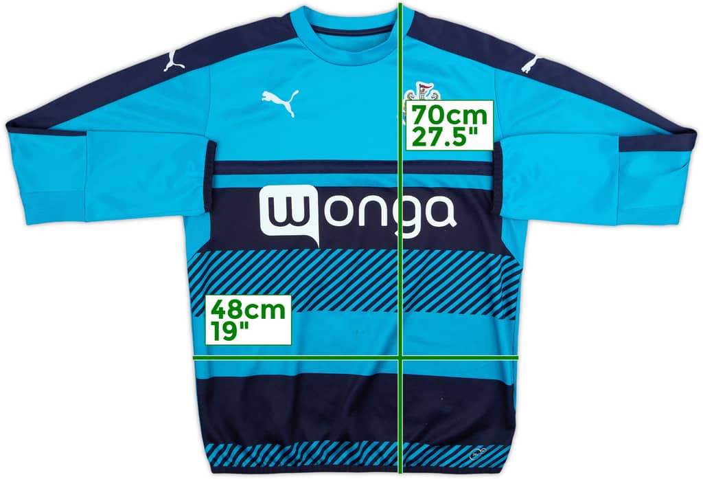 2016-17 Newcastle Puma Sweat Top - 7/10 - (M)