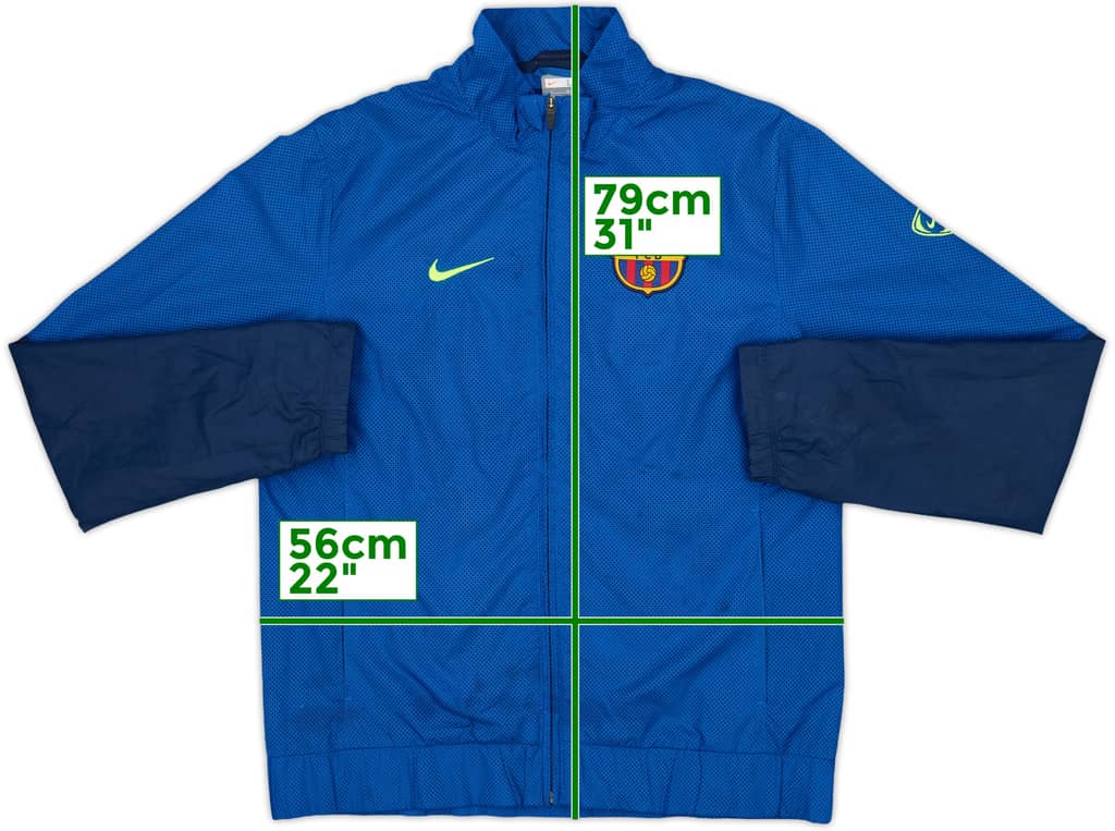 2009-10 Barcelona Nike Track Jacket - 7/10 - (L)