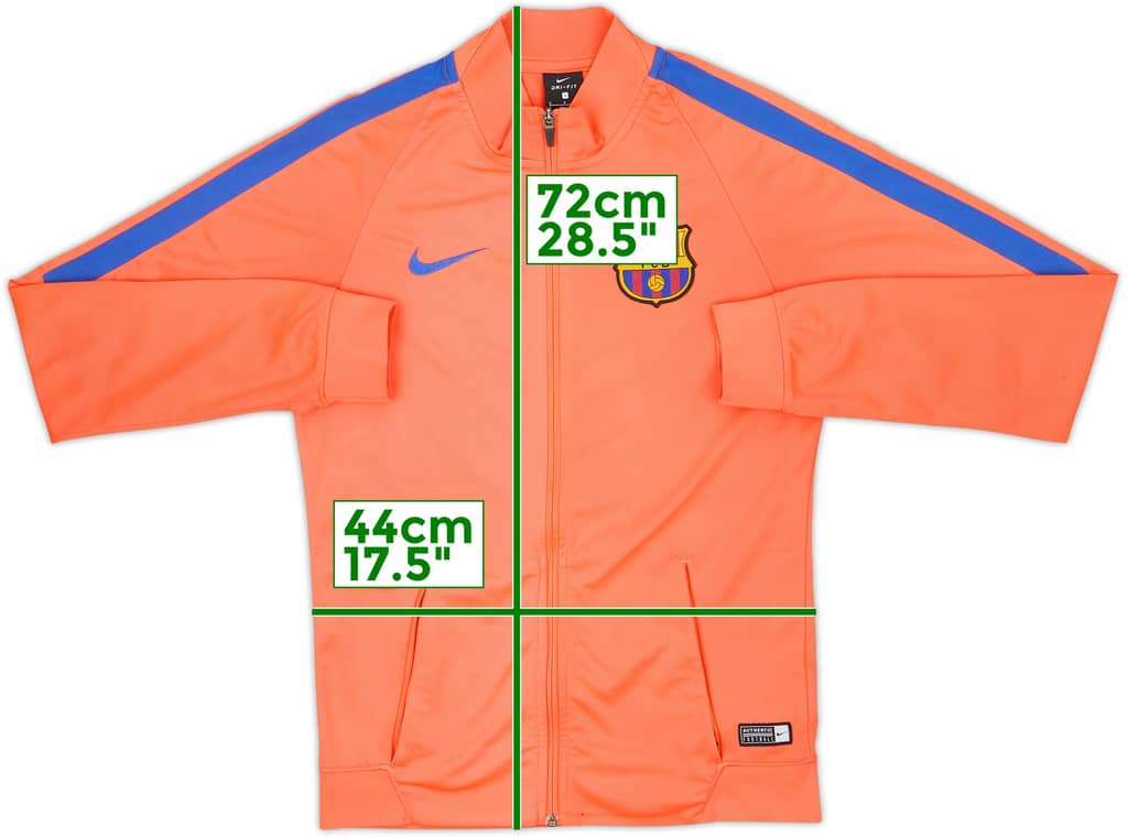 2016-17 Barcelona Nike Track Jacket - 7/10 - (S)