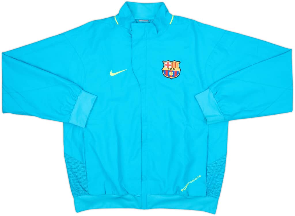 2007-08 Barcelona Nike Track Jacket - 9/10 - (L)